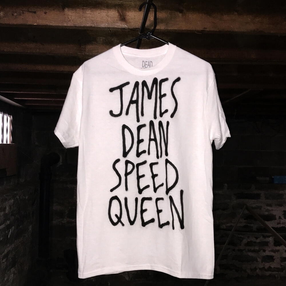 JAMES CONCANNON Dead Beuys James Dean Speed Queen T-shirt